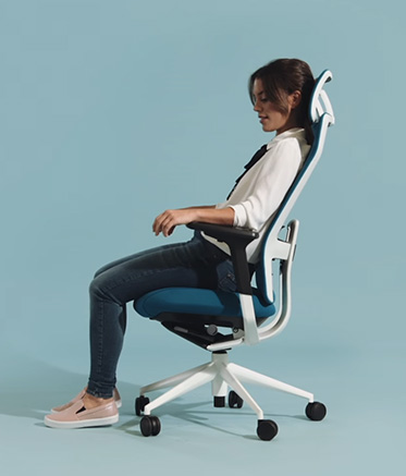 ajustar respaldo silla de oficina